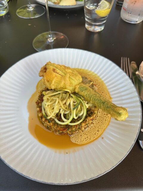 Courgette bloem