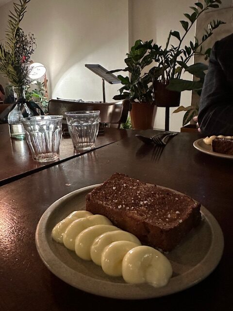 Het dessert van The Kontrast Experience set menu bij Kafé Kontrast