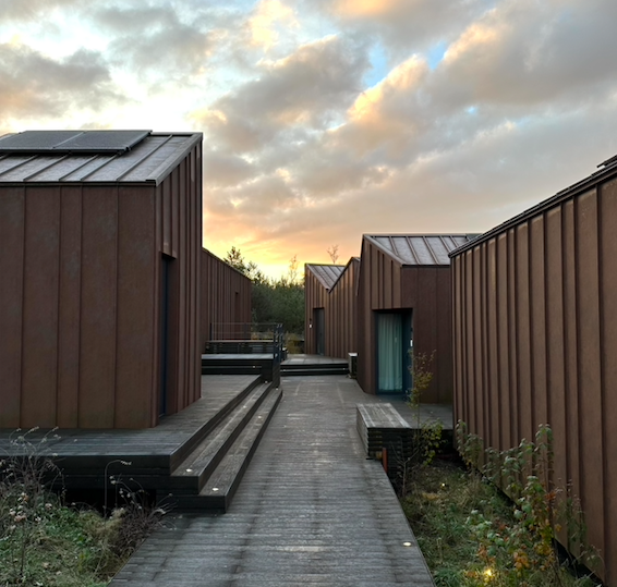 adults-only retreat Marber op de Veluwe wall