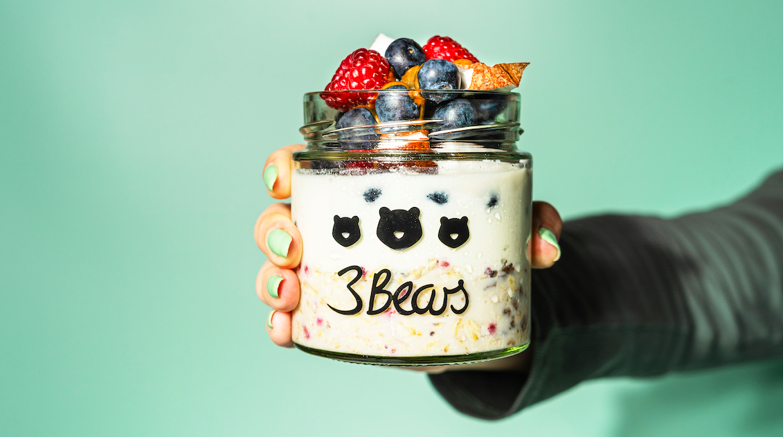ontbijtglas van 3 Bears