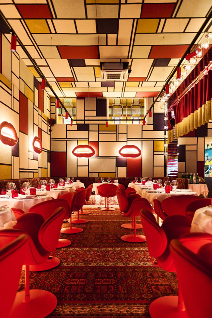 Interieur restaurant Bisous