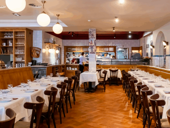 Interieur Bouillon d’Amsterdam restaurant